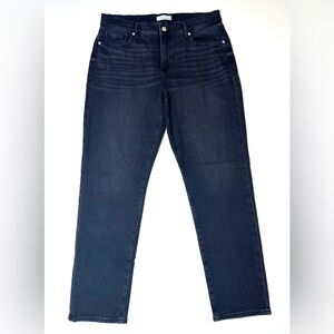 Loft Women’s The Girlfriend Dark Gray Jeans Size- 30/10